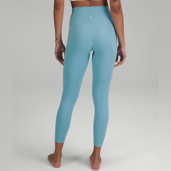 Lululemon align high rise pant 23” — tidal teal, size 6 - Picture 3 of 11